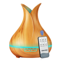 Umidificador ultrasônico e Aroma Difusor 400ml