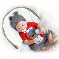 Bebê Reborn Boy sleep 47cm